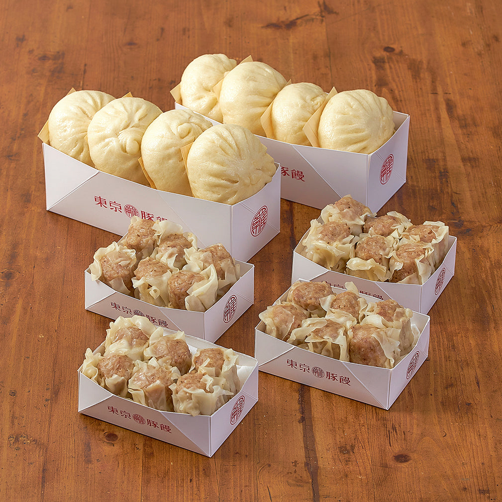 Fセット（豚饅8/焼売24） – 東京豚饅オンラインストア